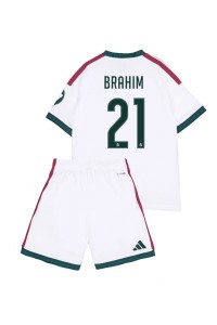 Real Madrid Brahim Diaz #21 Jalkapallovaatteet Lasten Kotipeliasu 2026-27 Lyhythihainen (+ Lyhyet housut)